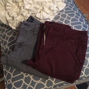 Two Pairs of American Eagle Stretch Jeans